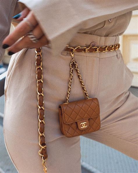 brown chanel chain bags|brown Chanel bag outfit.